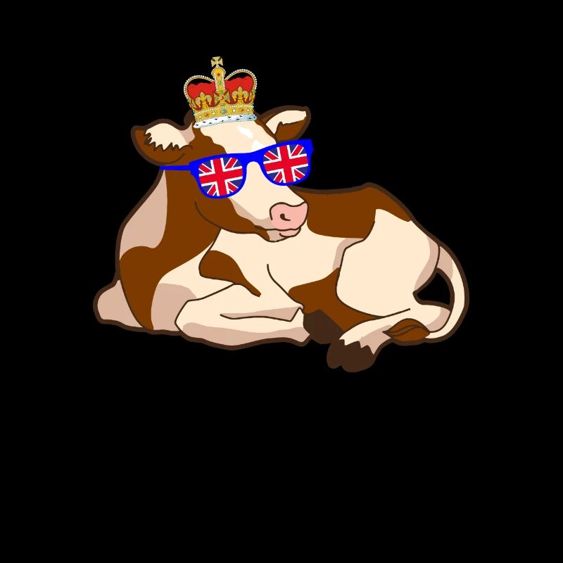 Kuh Rind Queen Elizabeth II Britische Krone