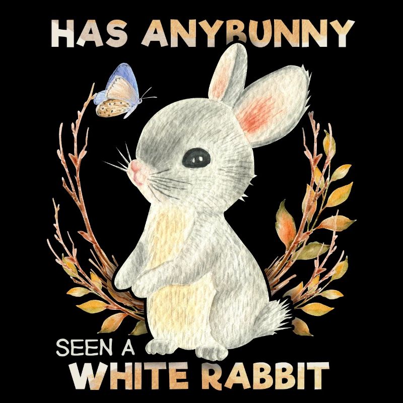 Drôle de lapin, dicton de lapin, jeu de mots, lapin blanc