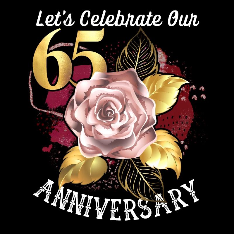 65. Jubiläum, Jubiläumsfeier, Hochzeitstag