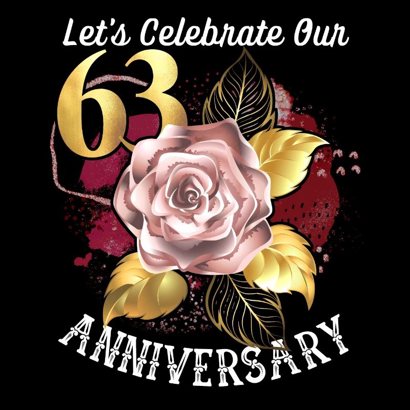 63. Jubiläum, Jubiläumsfeier, Hochzeitstag