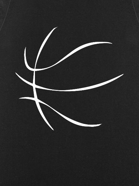 Basketball Silhouette Drawing