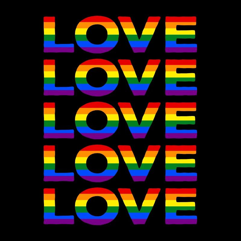 Fierté LGBT LGBTQ Rainbow Flag Love CSD Cadeau