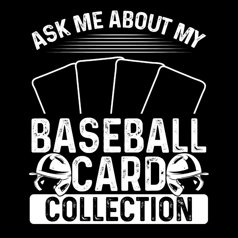 Conception de carte de baseball amusante