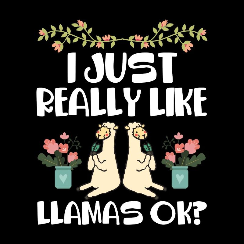 J’aime beaucoup les lamas