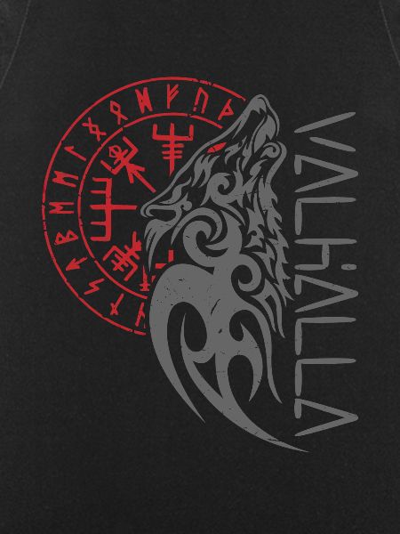 Valhalla Wolf Odin Compass