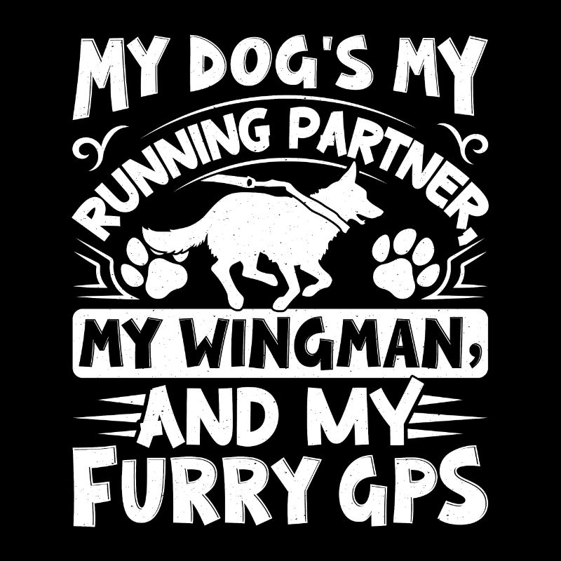 Chien de course Canicross Design