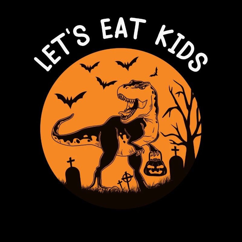 Let's Eat Kids Funny T-Rex on a candy hunt!