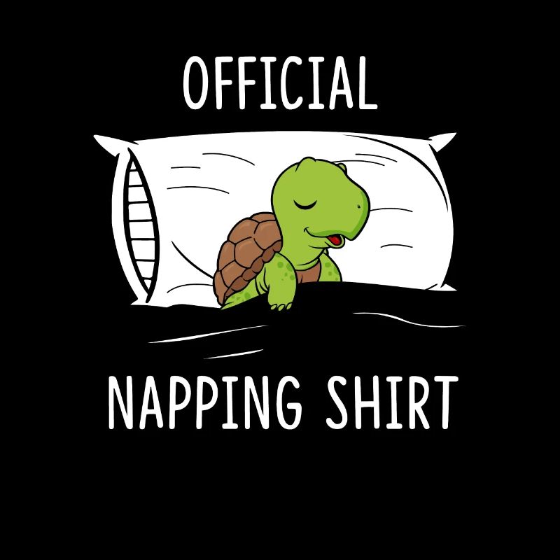 Official Napping Shirt Turtle