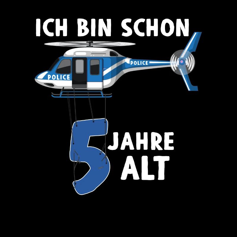 Polizei Hubschrauber 5. Geburtstag