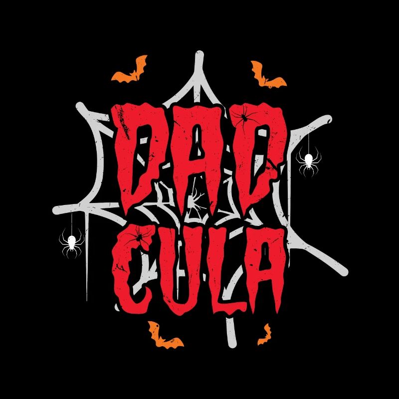 Spider Bat Vampire For Dad Lazy Creepy Halloween