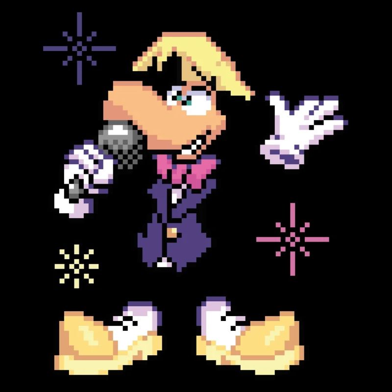 Captain Laserhawk Rayman Als Nachrichtensprecher