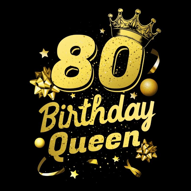 Reine d’anniversaire 80