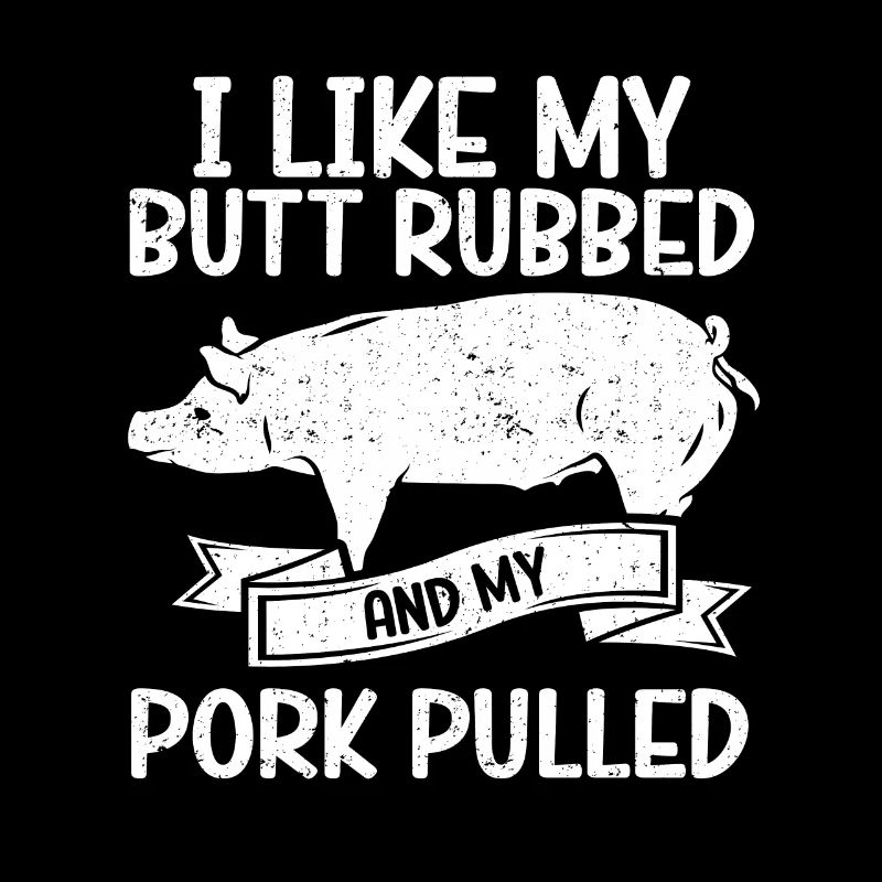 BBQ Pulled Pork Schwein Grill