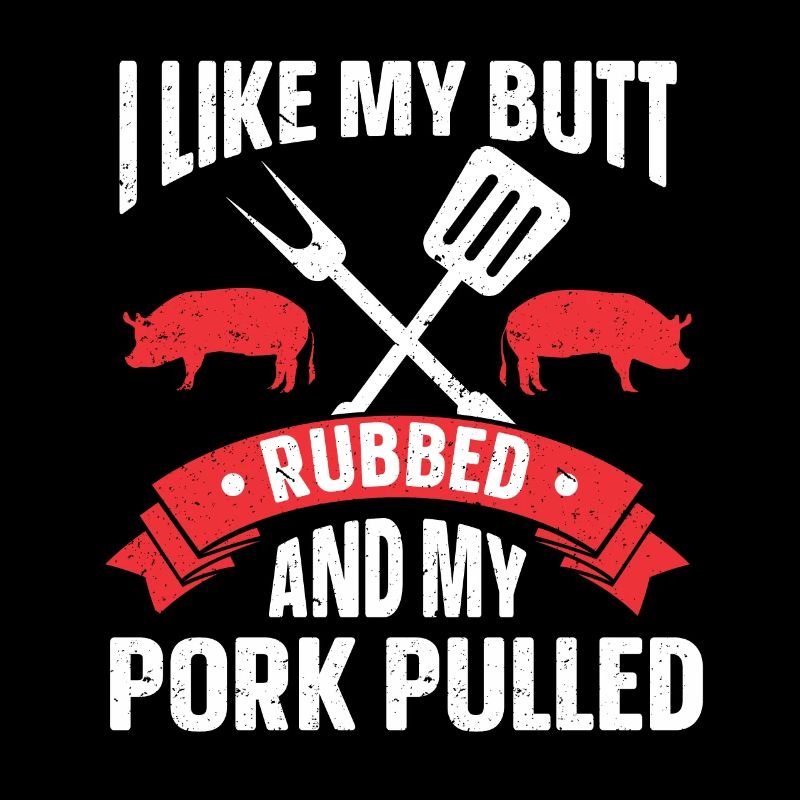 BBQ Pulled Pork Schwein Grill