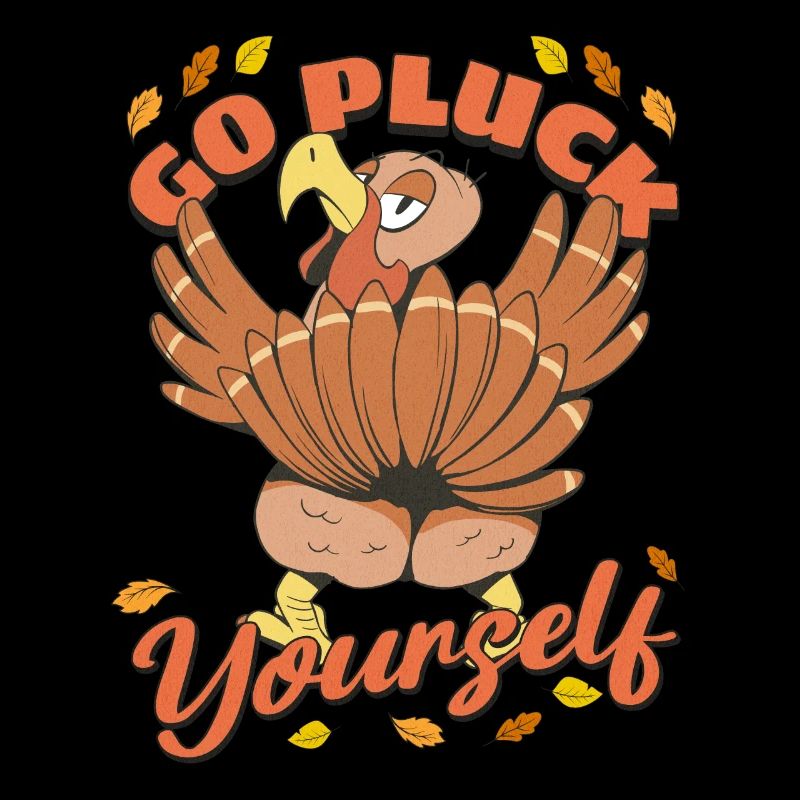 Drôle de dinde Allez vous plumer Hunter Thanksgiving