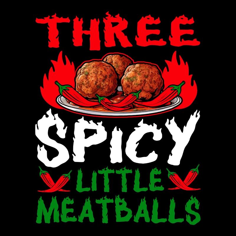 Trois petites boulettes de viande épicées