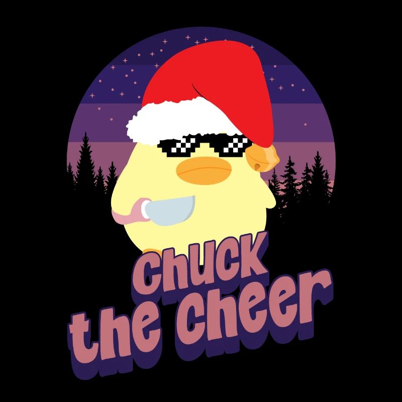 Chuck the Cheer - Ente mit Messer Duck with Knife