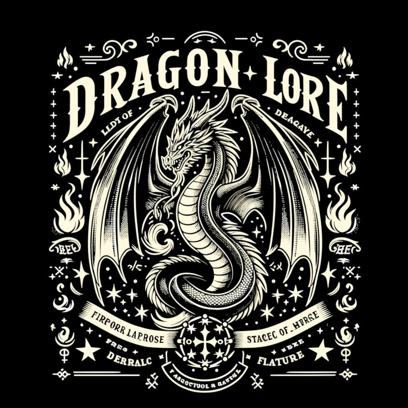 Mythical Fire Dragon
