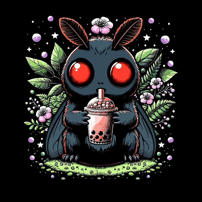 Mothman Bubble Tea