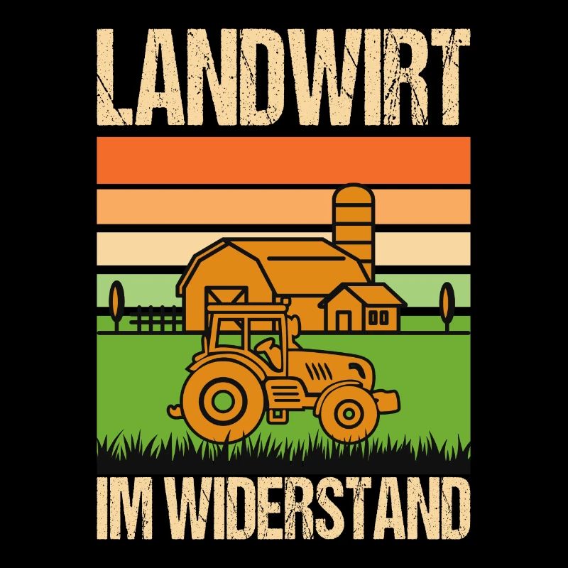 Bauerndemo Bauern Protest Landwirt Im Widerstand