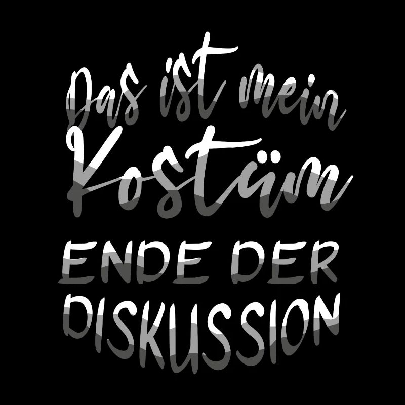 Das Ist Mein Kostüm Ende Der Diskussion