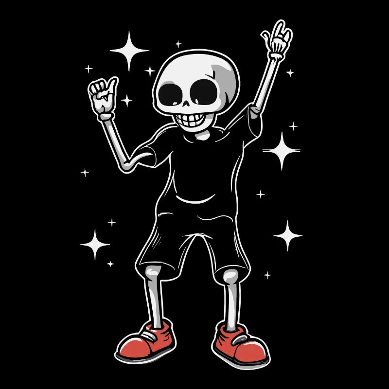 Cool Funny Skeleton
