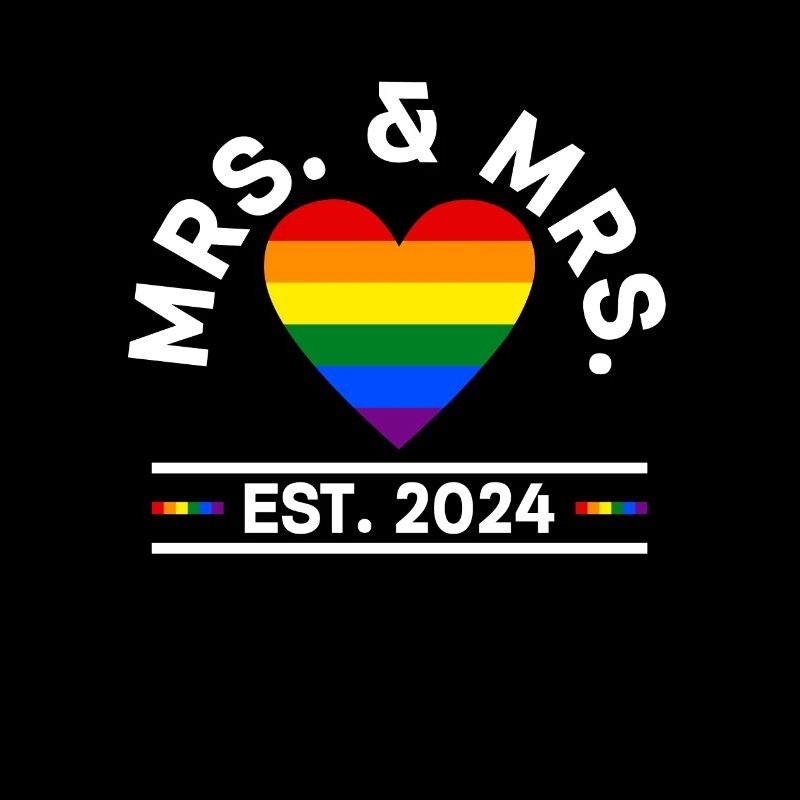 Gay Pride Hochzeit Lesbisch 2024 Homo-Ehe