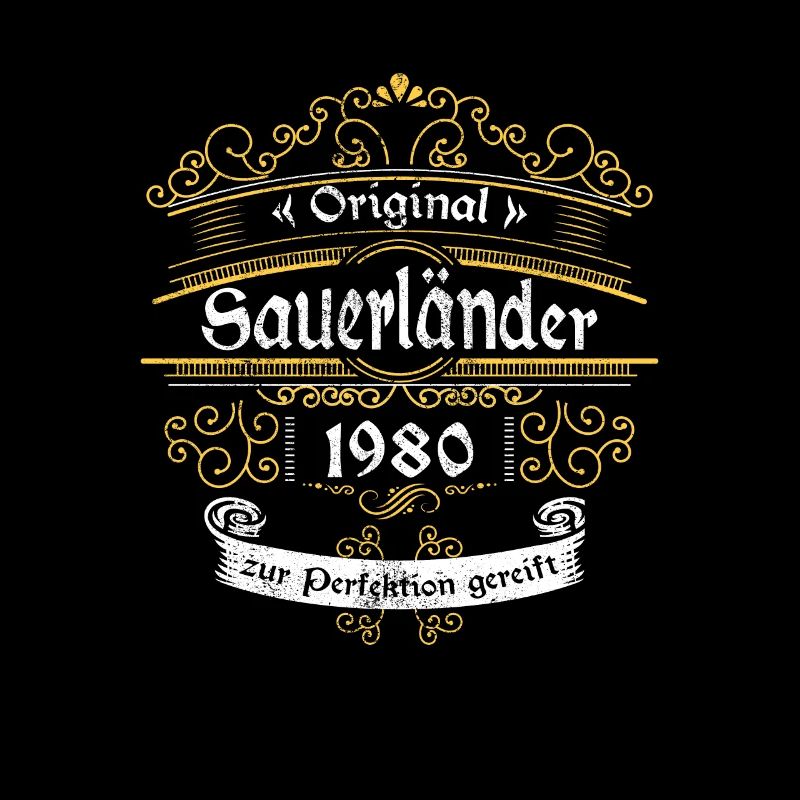 1980 Geburtstag Sauerländer Original Whiskey