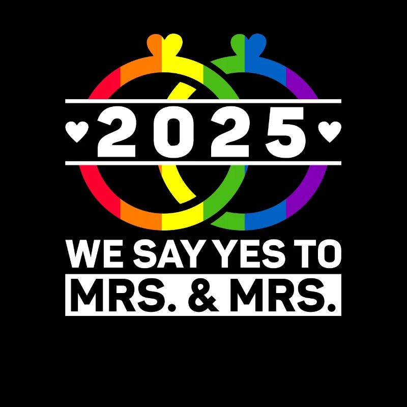 Gay Pride Lesbische Hochzeit 2025 Homo-Ehe