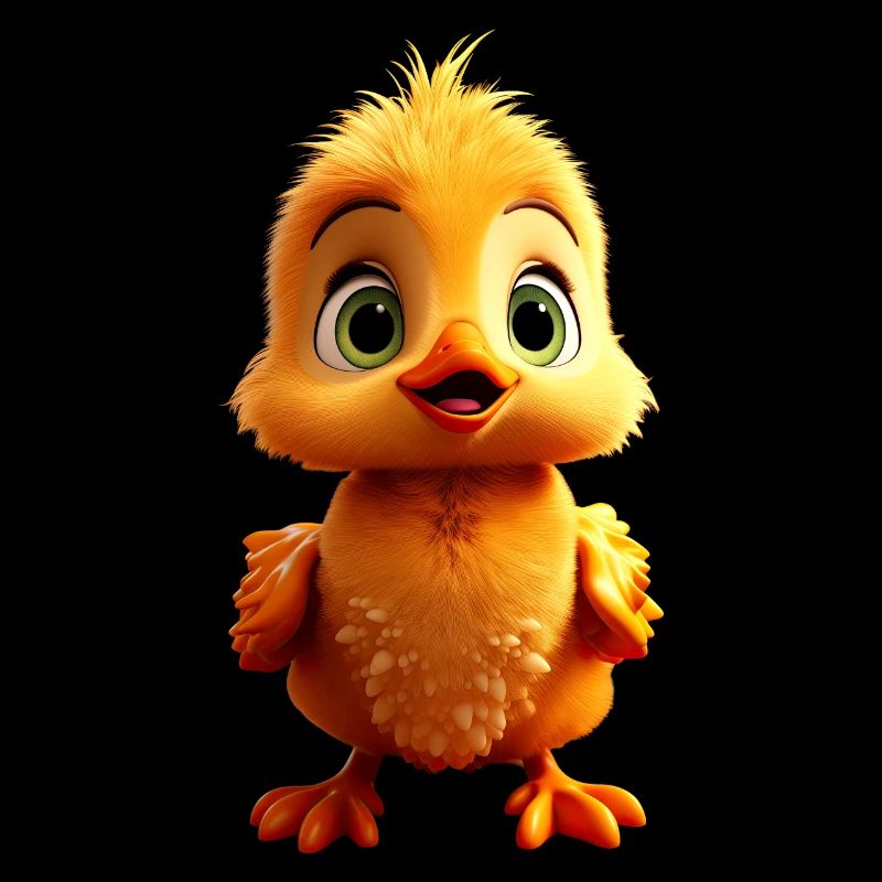 Canard mignon bébé canard poussin canetons canetons canards