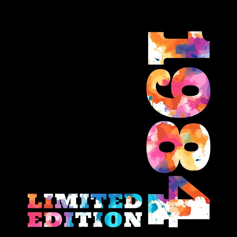 Farbenfroh Geburtstag Limited Edition 1984