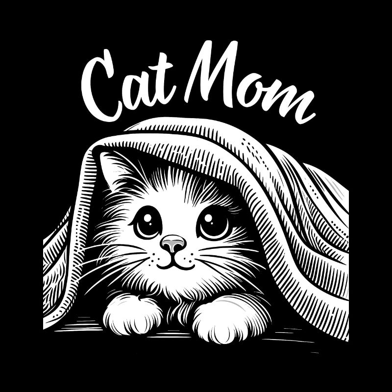 Chat Chaton Chat Maman Chat Amour Mignon