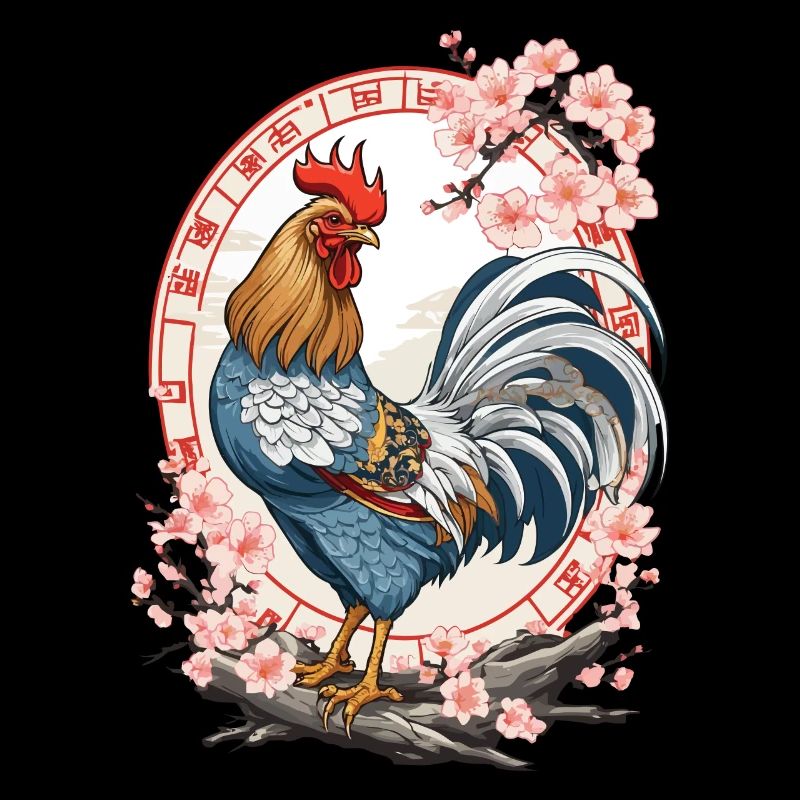 Asiatique avec l’esthétique des fleurs de cerisier