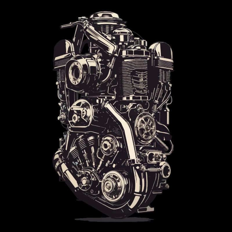 Motor Engineer Motor Vehicle Mechanic Vintage