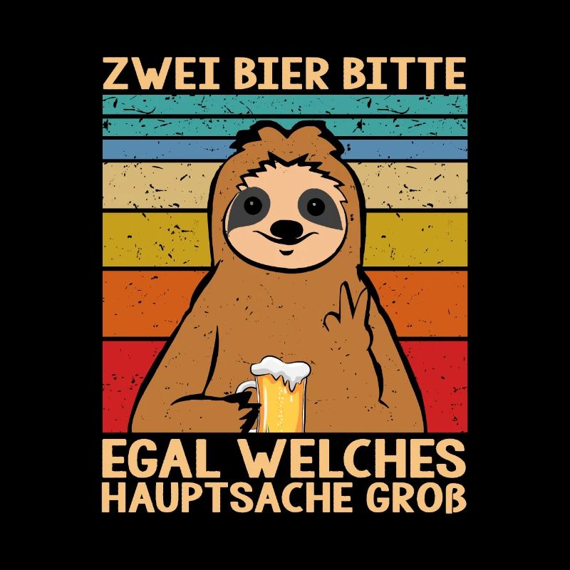 Zwei Bier bitte Hauptsache Groß