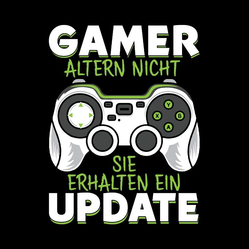 GAMER altern nicht sie erhalten ein UPDATE