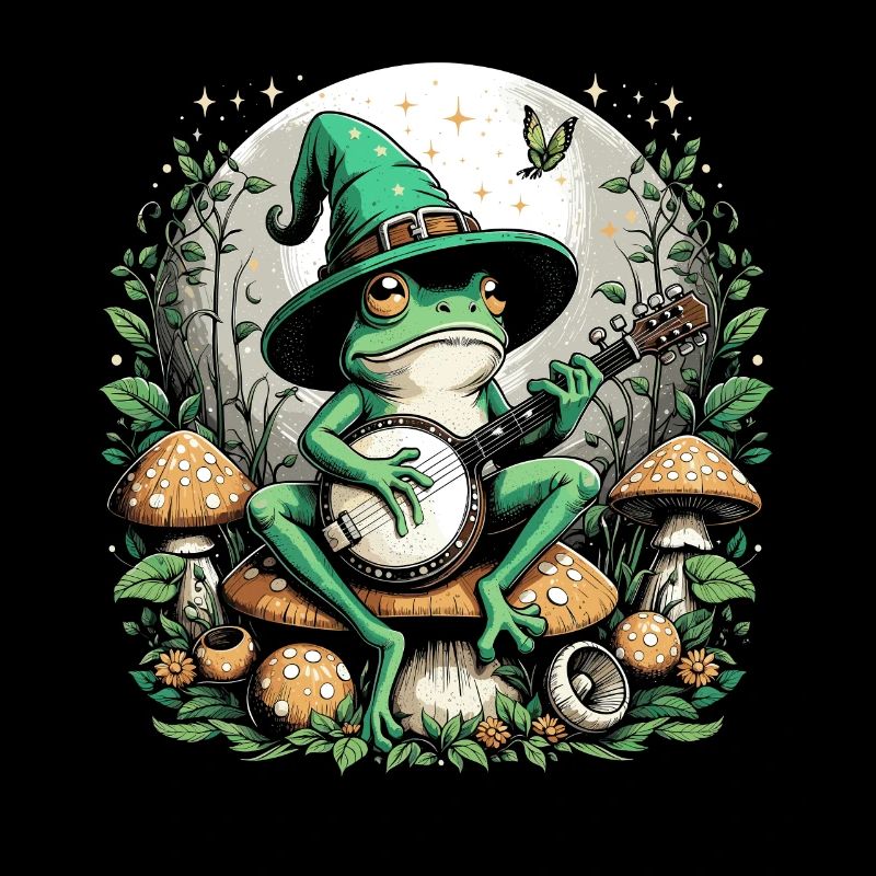 Cottagecore Grenouille Esthétique