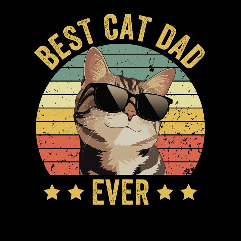 Best Cat Dad Ever - Katzendesign