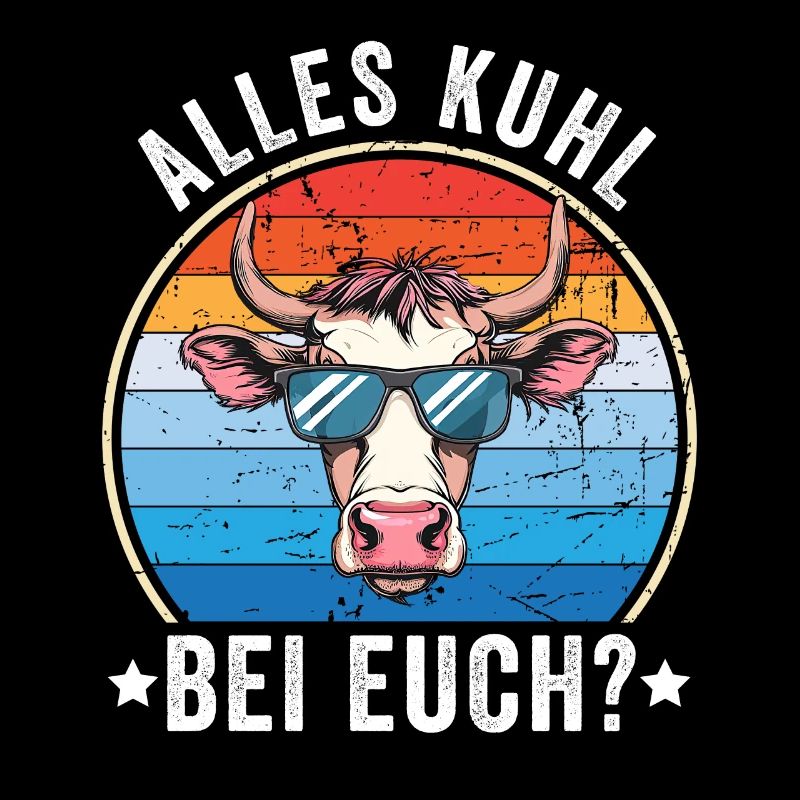 Est-ce que tout est cool avec vous ? - Conception de vache