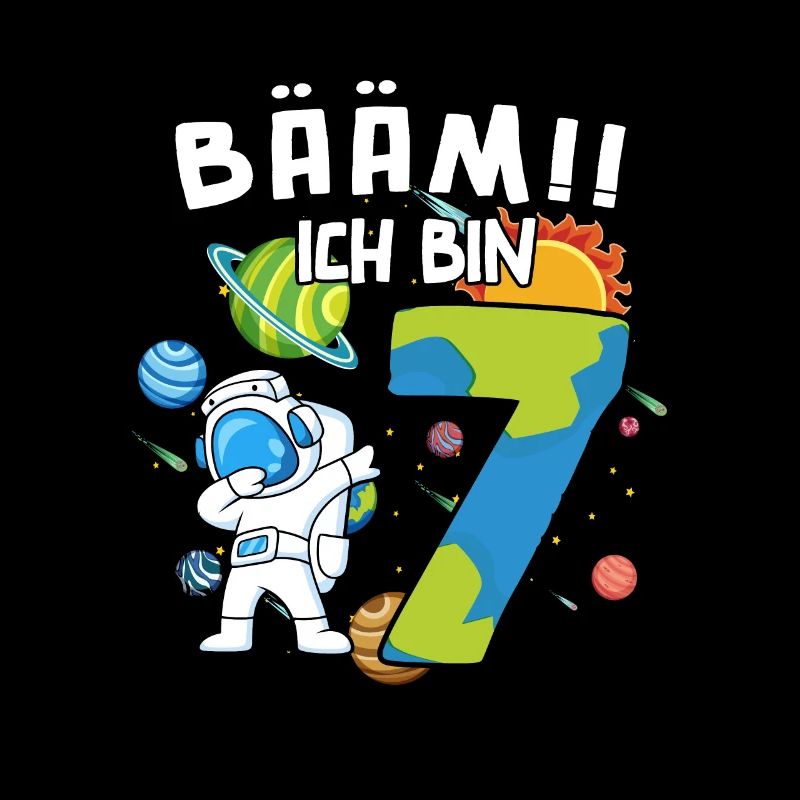 Bääm Ich bin 7 Astronaut