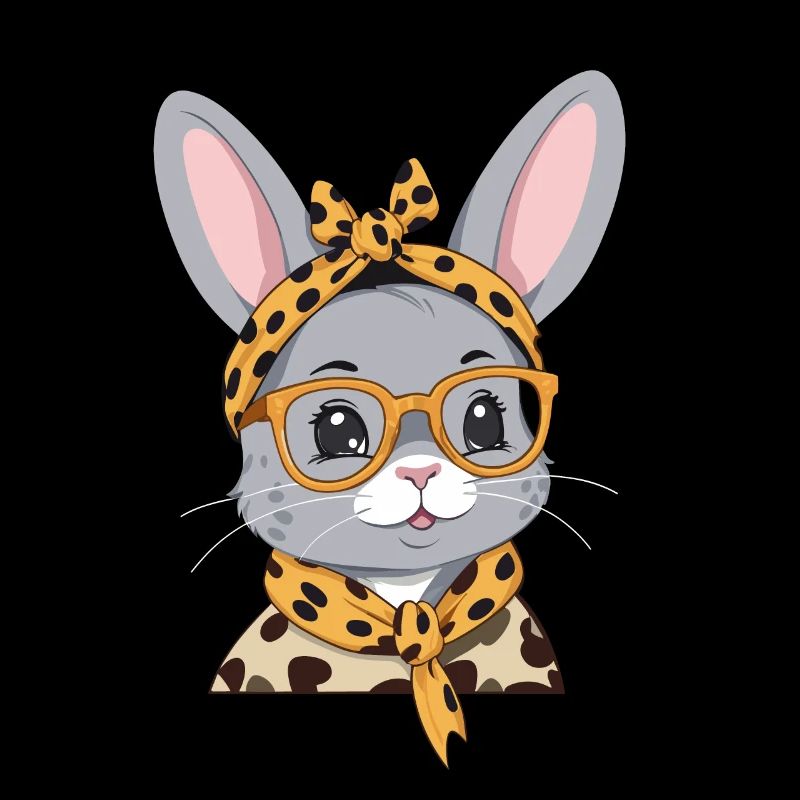 Maman Lapin Mignon Lapin Mère Mignon Lapin de Pâques
