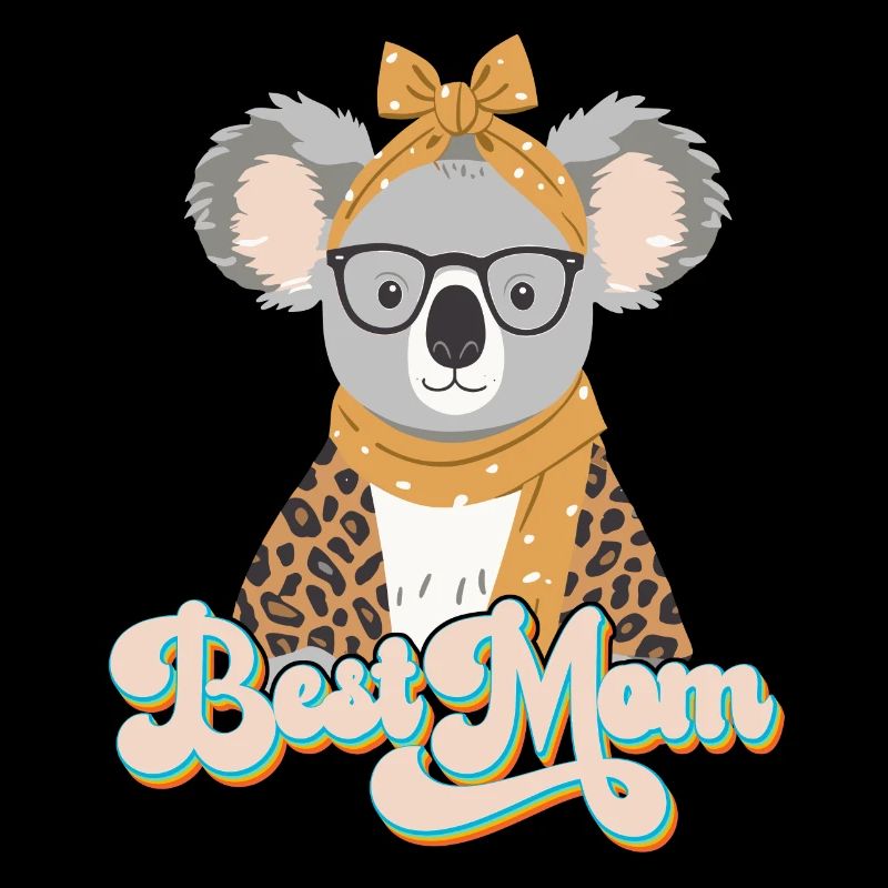 Drôle Koala Maman Mignon Maman Koala Ours