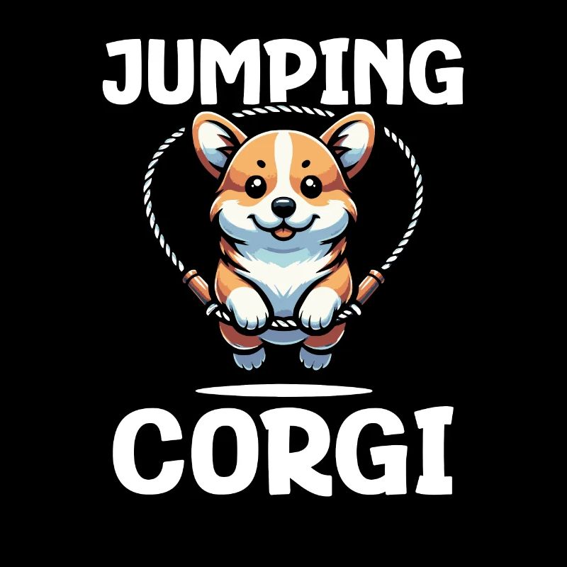 Jumping Corgi