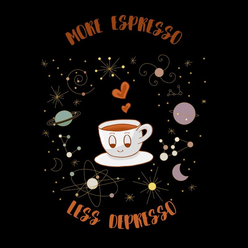 Espresso, Café, Café, Latte, Idée cadeau, Fun