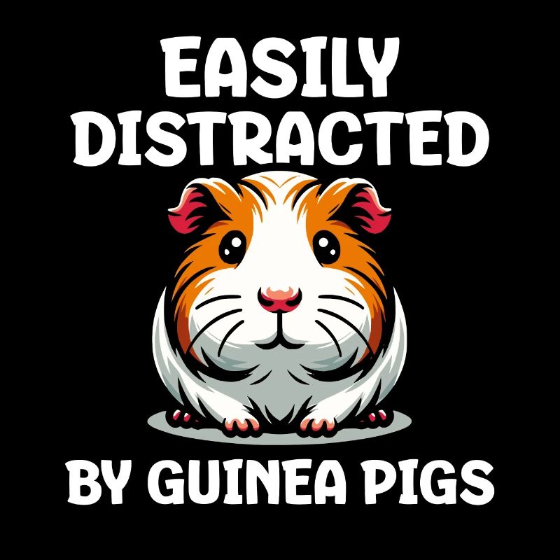 Facilement distrait par les cochons d’Inde