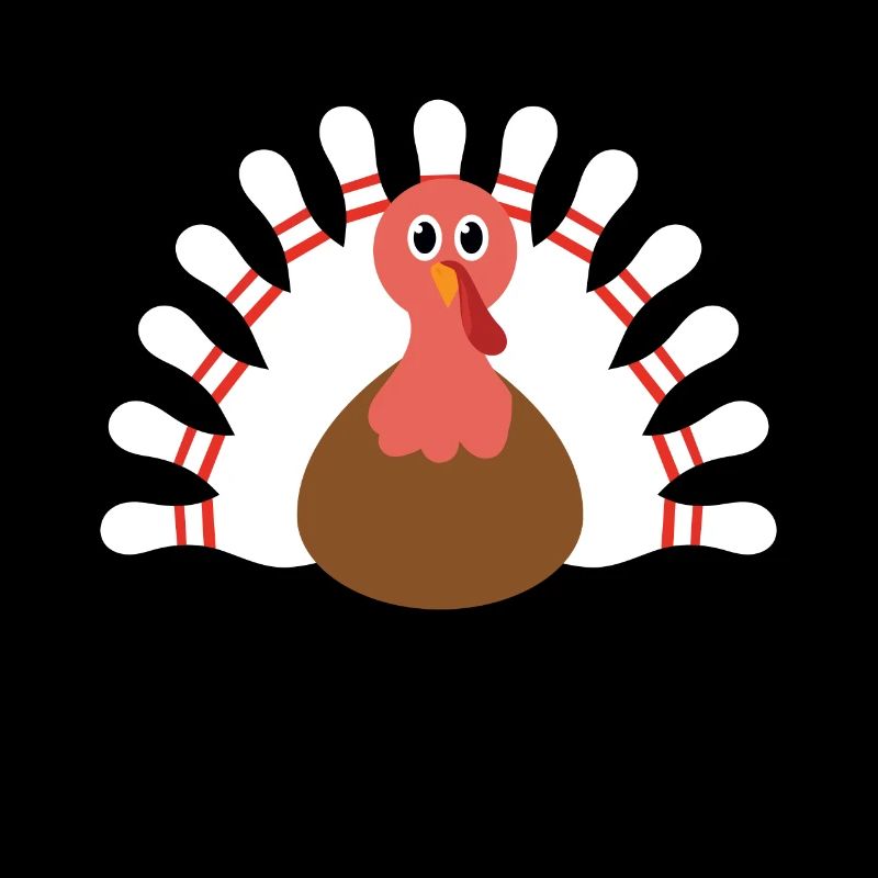 Truthahn Bowling Pin Thanksgiving