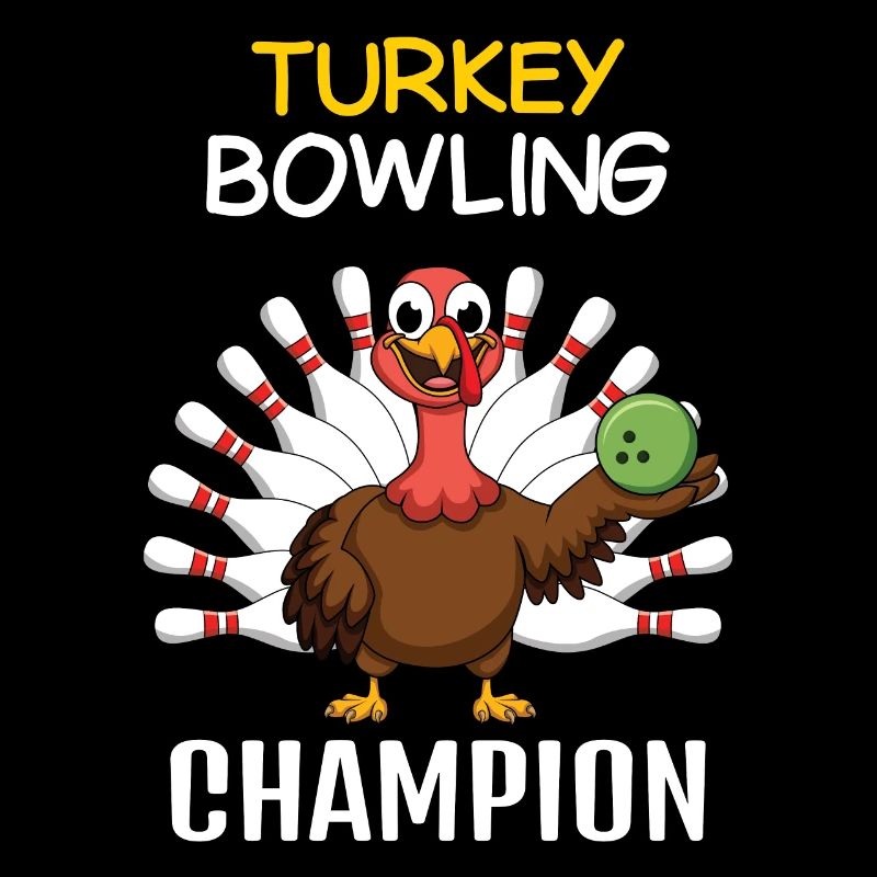 Champion de bowling de dinde Bowling Thanksgiving