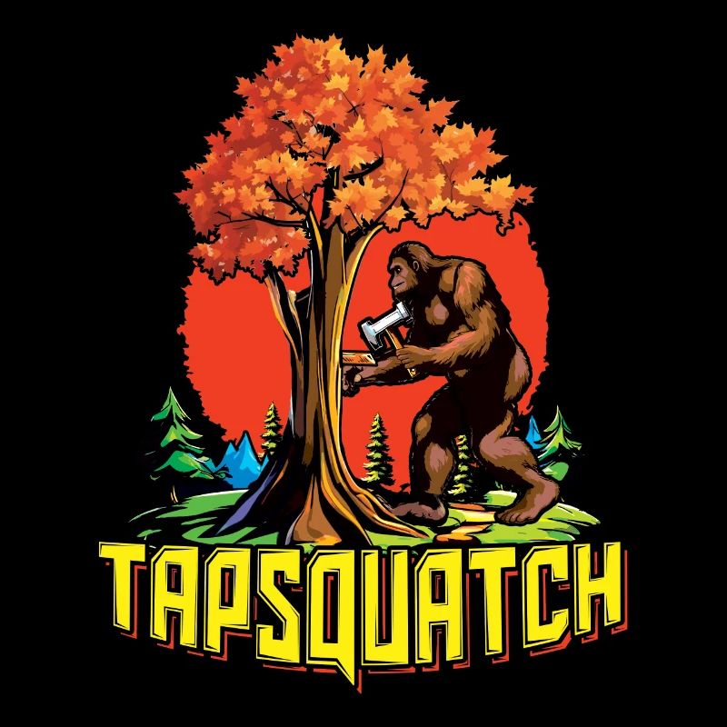Tapsquatch Tapping Maple Tree Maple Leaf