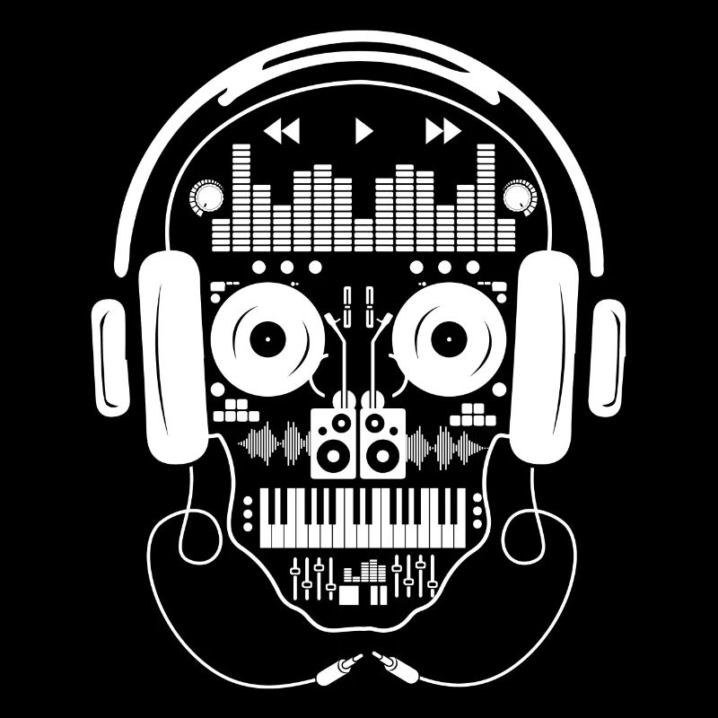 DJ Skeleton Hard Techno Dark Tekno
