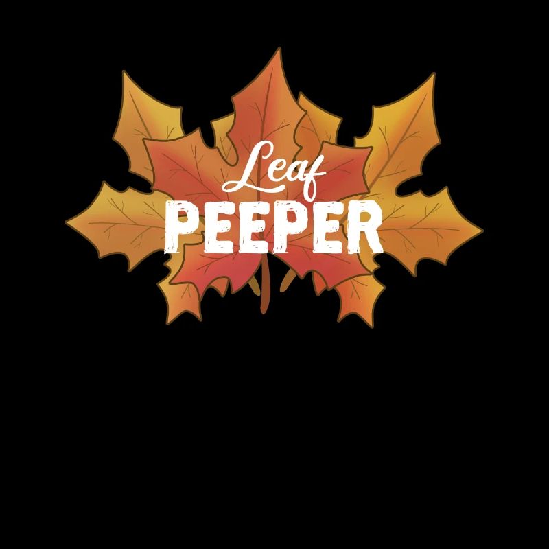 Leaf Peeper Maple Foliage Leaf Peeping